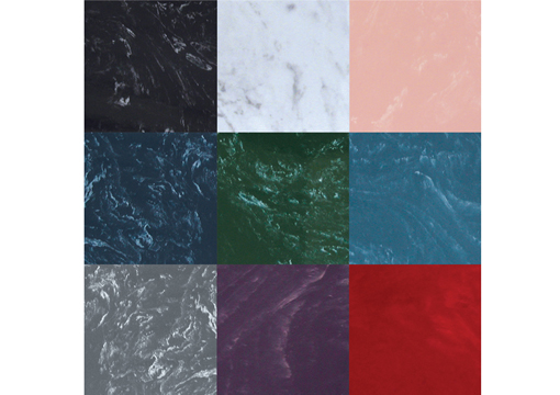 Cultured Marble Color Swatches